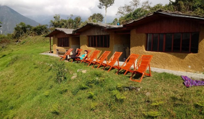 Llactapata Lodge overlooking Machu Picchu - camping - restaurant