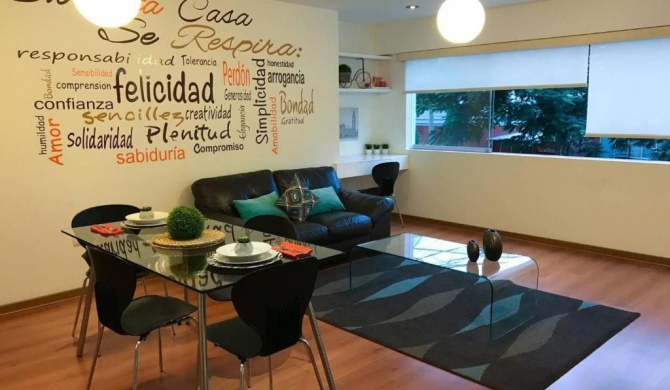 Beautiful and spacious apartment in the middle of Miraflores