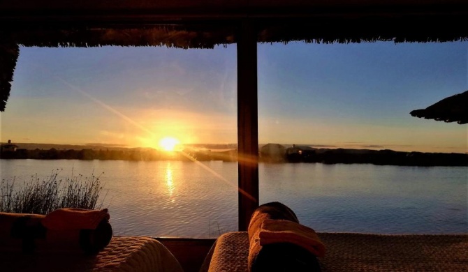 Titicaca Habitación panorámica vista al amanecer