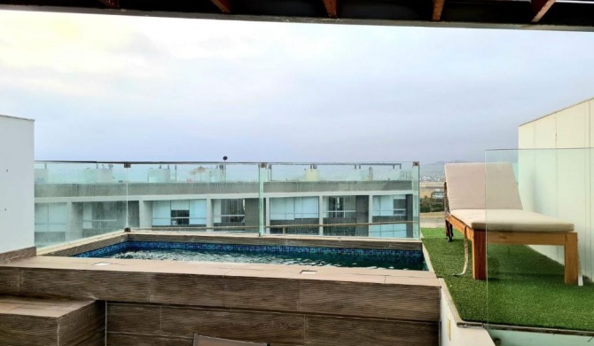 TRIPLEX CON PISCINA EN OCEAN REEF - SAN BARTOLO